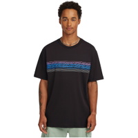Mens Logo Stripe T-Shirt